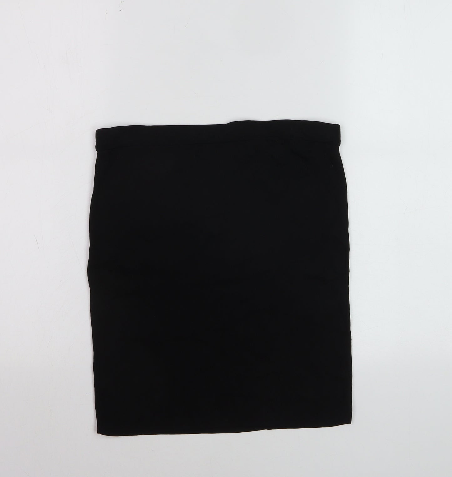 Willow & Thread Women's Black XS Stretch Pencil Skirt