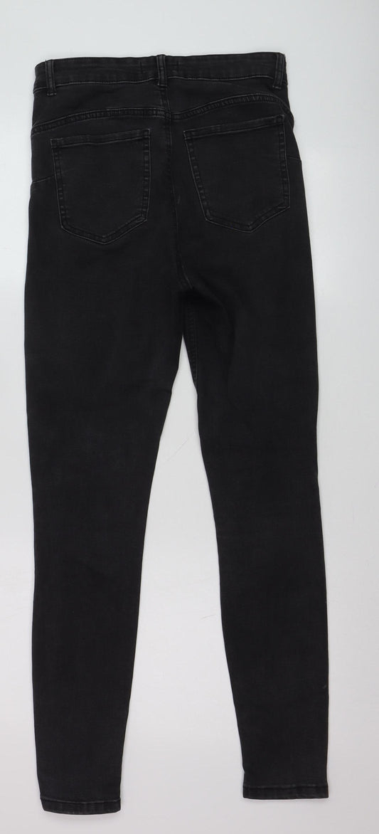 Primark Women Black Skinny Stretch Jeans Size 10 Regular