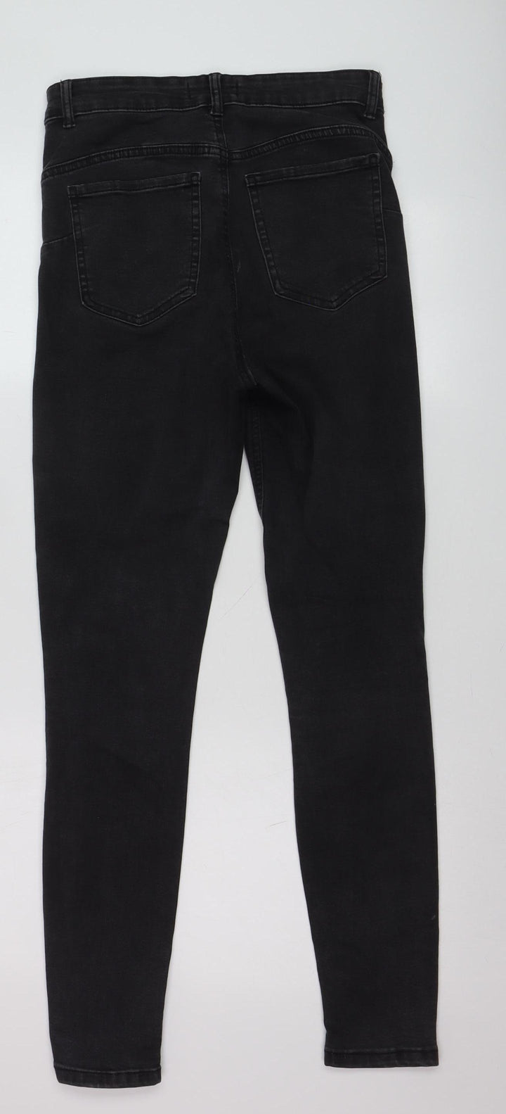 Primark Women Black Skinny Stretch Jeans Size 10 Regular