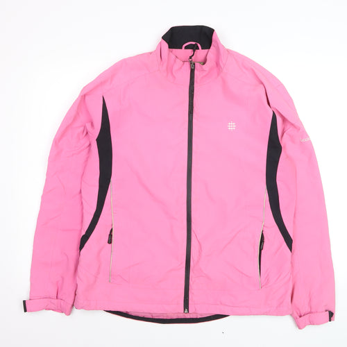 Backswing Women’s Pink Windbreaker Jacket Size 14 Lightweight