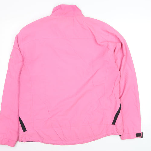 Backswing Women’s Pink Windbreaker Jacket Size 14 Lightweight