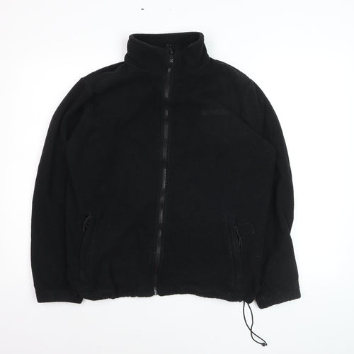 Mountain Warehouse Men's Black Fleece Full Zip Jacket Size M