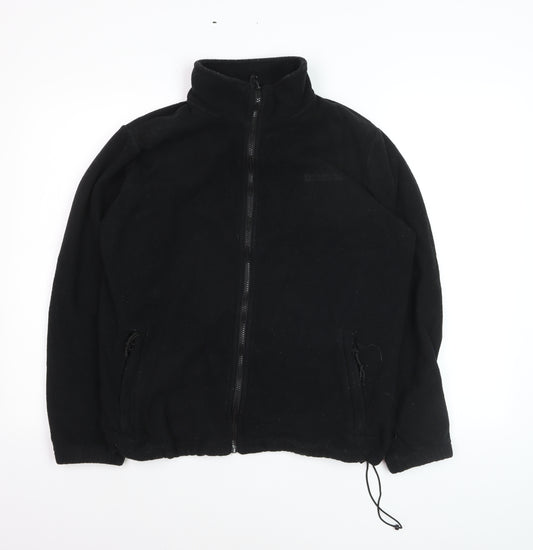 Mountain Warehouse Men's Black Fleece Full Zip Jacket Size M