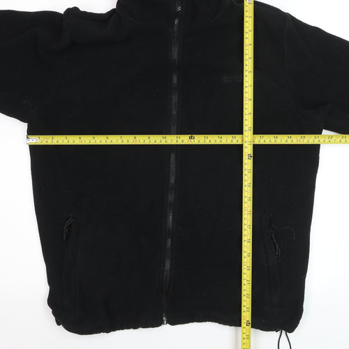 Mountain Warehouse Men's Black Fleece Full Zip Jacket Size M