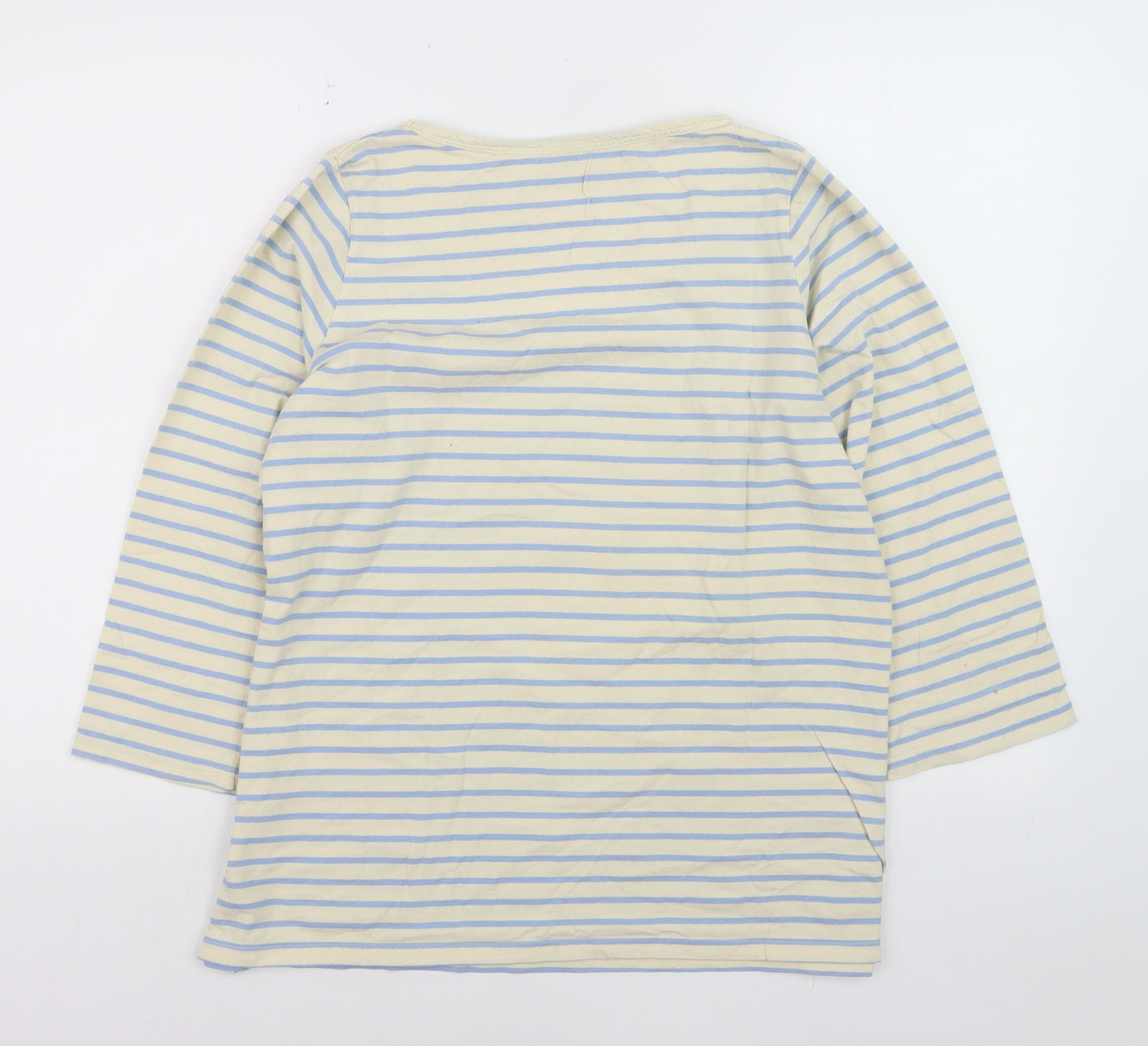 Braintree Women's Multicoloured Stripe Organic Cotton Pullover Jumper Size 14