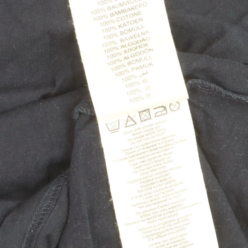 Ben Sherman Men's Blue V-Neck Cotton T-Shirt Size L