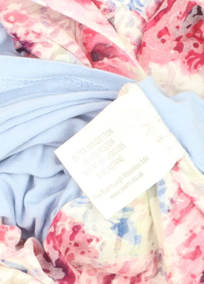 Honor Millburn Women's Multicoloured Floral Kimono Style 3/4 Sleeve Blouse Size 18