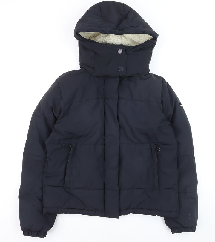 Roxy Men's Black Waterproof Hooded Puffer Jacket M