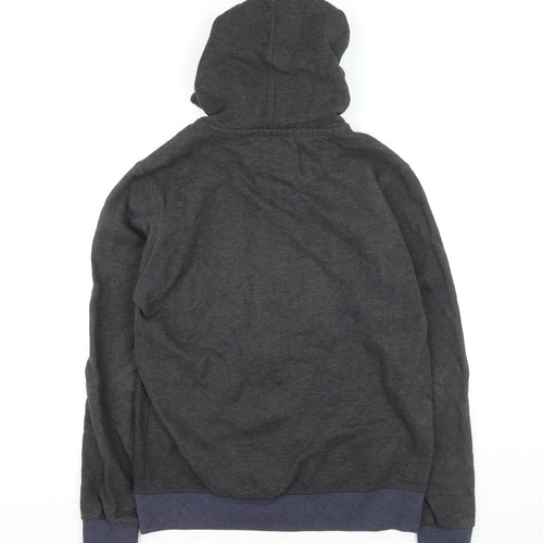 Petrol Industries Men's Grey Full Zip Hoodie Size L Regular Fit