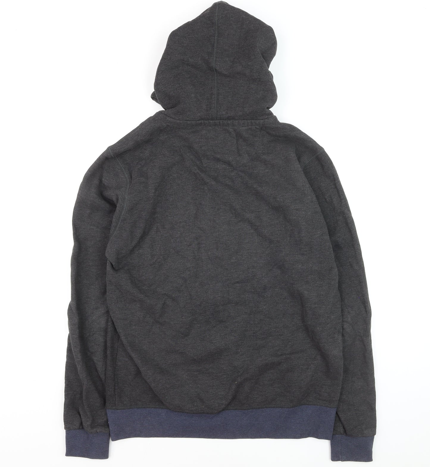 Petrol Industries Men's Grey Full Zip Hoodie Size L Regular Fit