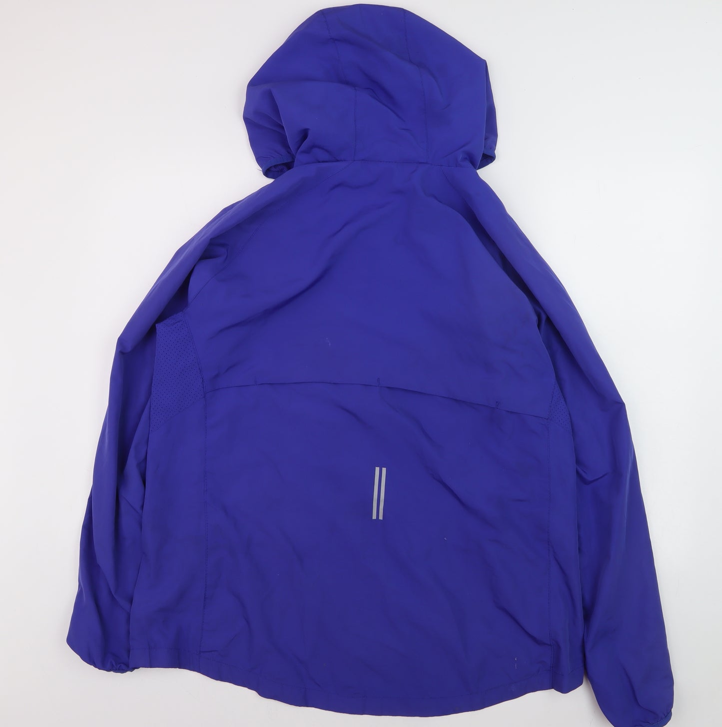 Workout Men's Blue 2XL Lightweight Hooded Windbreaker Jacket