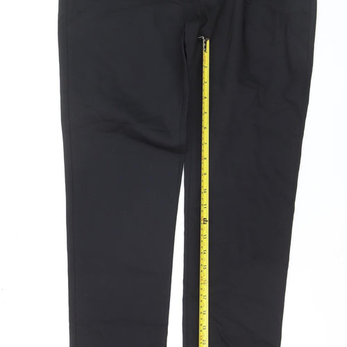 Tommy Hilfiger Men's Black Slim Fit Chino Trousers M