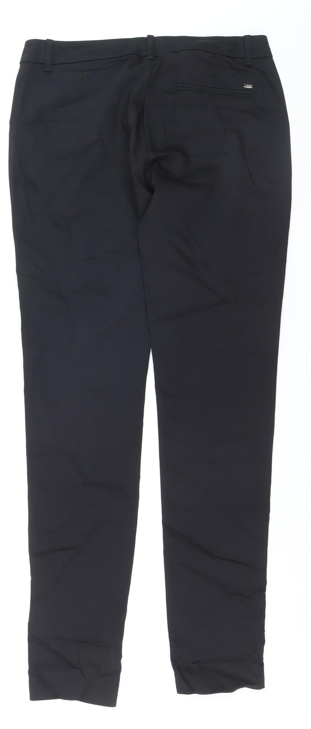 Tommy Hilfiger Men's Black Slim Fit Chino Trousers M