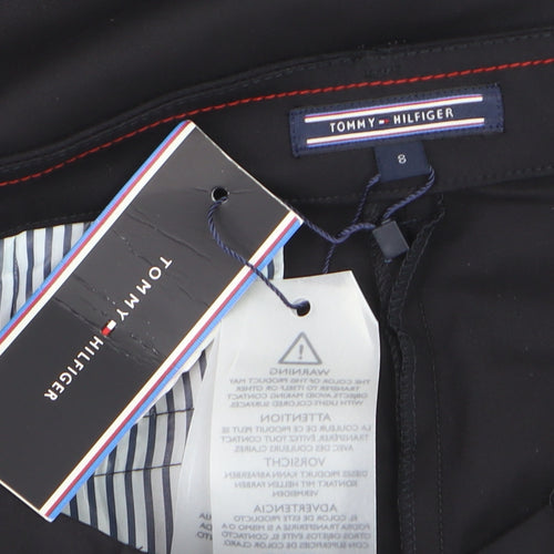 Tommy Hilfiger Men's Black Slim Fit Chino Trousers M
