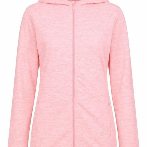 Dunnes Stores Women Pink Full Zip Hooded Sweatshirt Size S