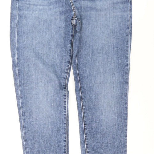 Levi's 721 High Rise Skinny Blue Jeans Women Size 12