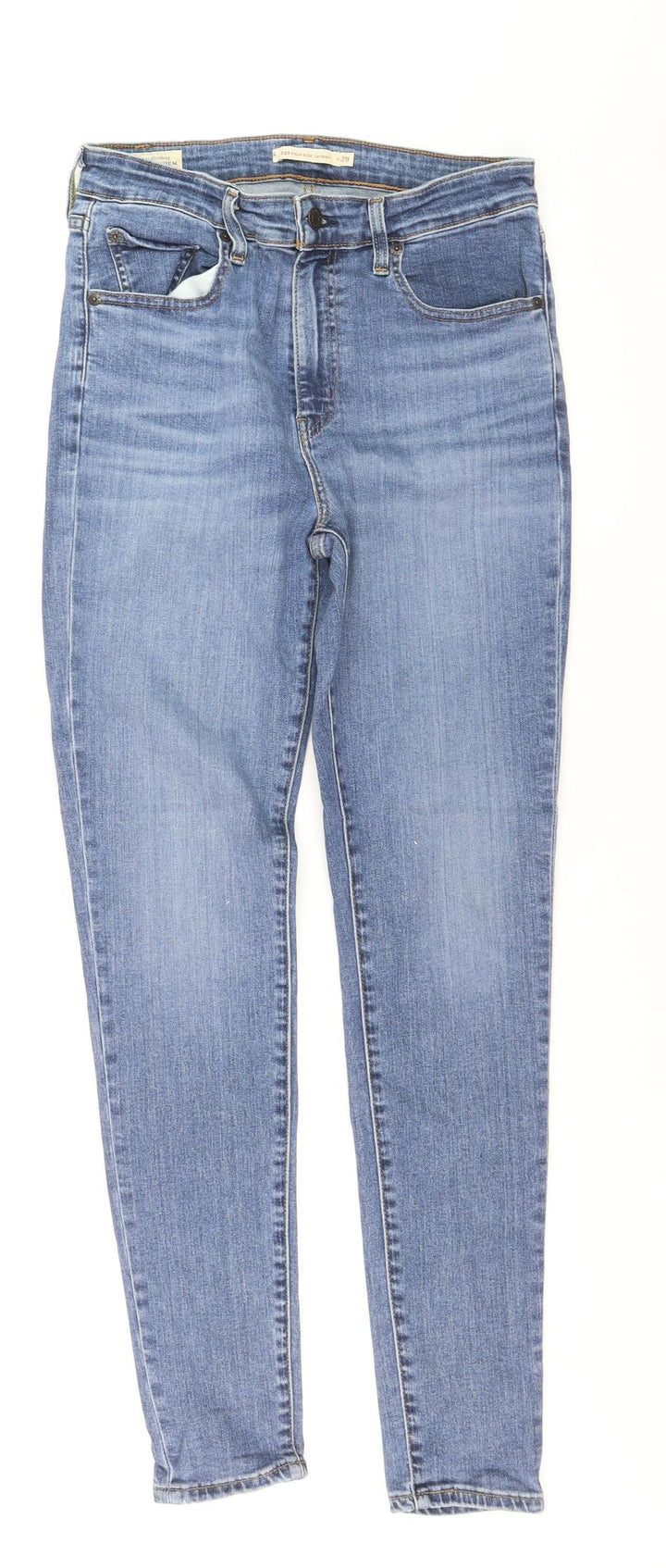 Levi's 721 High Rise Skinny Blue Jeans Women Size 12