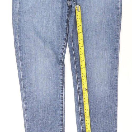 Levi's 721 High Rise Skinny Blue Jeans Women Size 12