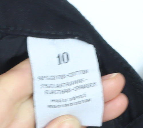 Para Boutique Women’s Black Skinny Jeans Size 10 Slim Fit Stretch Denim