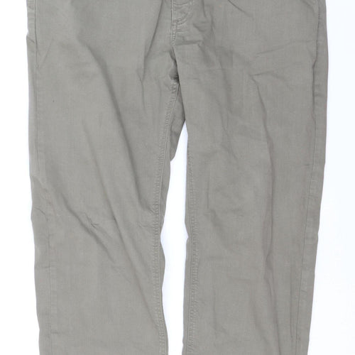 Marks and Spencer Men’s Grey Straight Fit Stretch Jeans 40x33