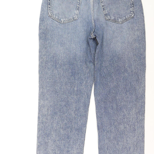 River Island Women’s Blue High Rise Straight Jeans Size 10