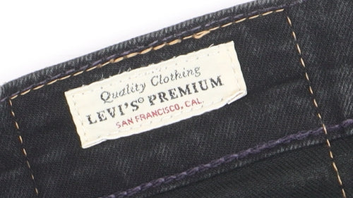 Levi's Premium Men's Grey Regular Fit Straight Jeans W40 L32