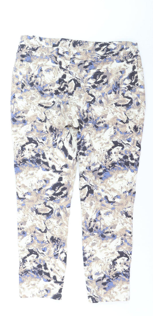 Laura Torelli Women's Multicoloured Stretch Ankle Leggings L