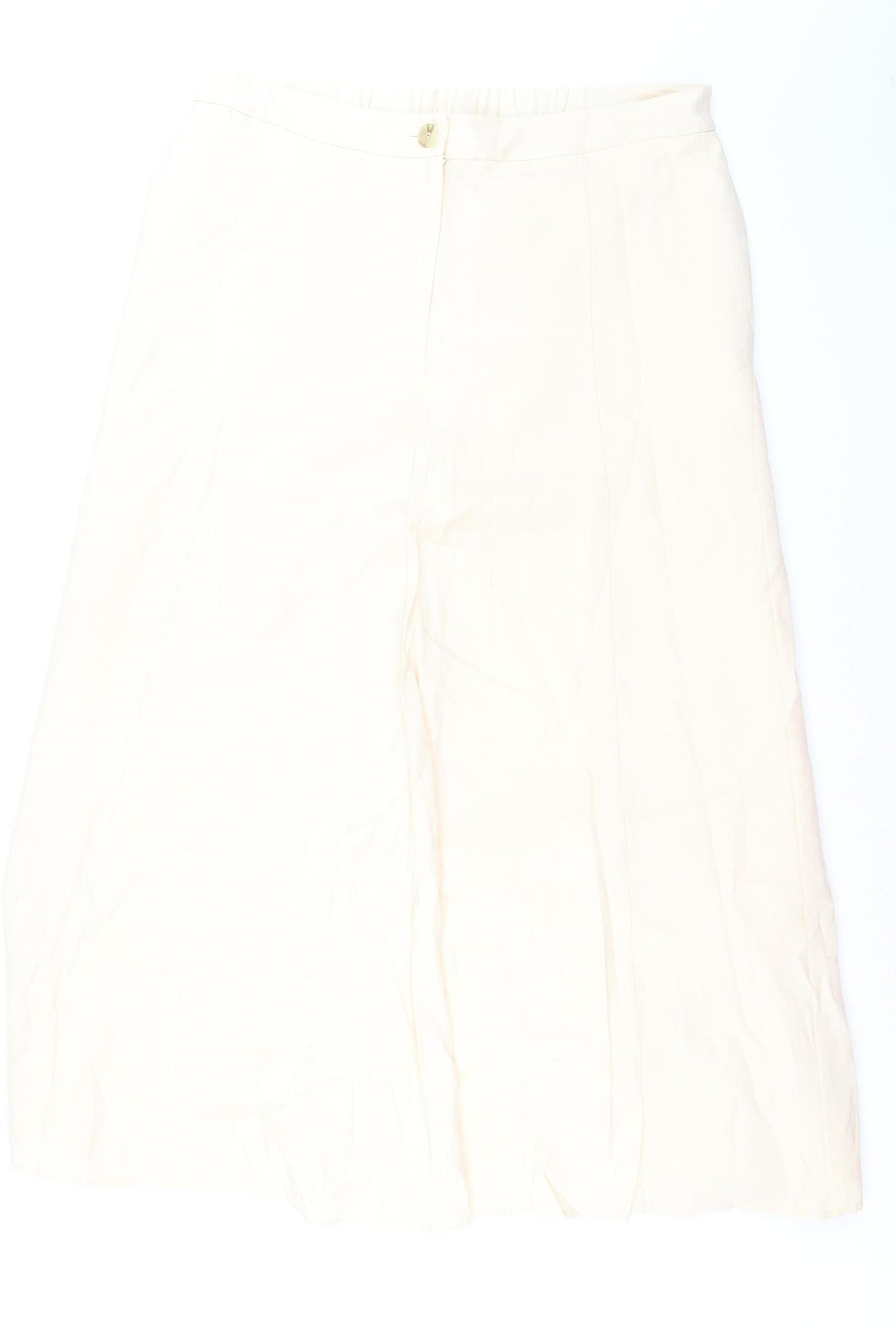JD Williams Women's Beige A-Line Midi Skirt Size 18