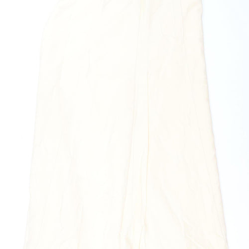 JD Williams Women's Beige A-Line Midi Skirt Size 18