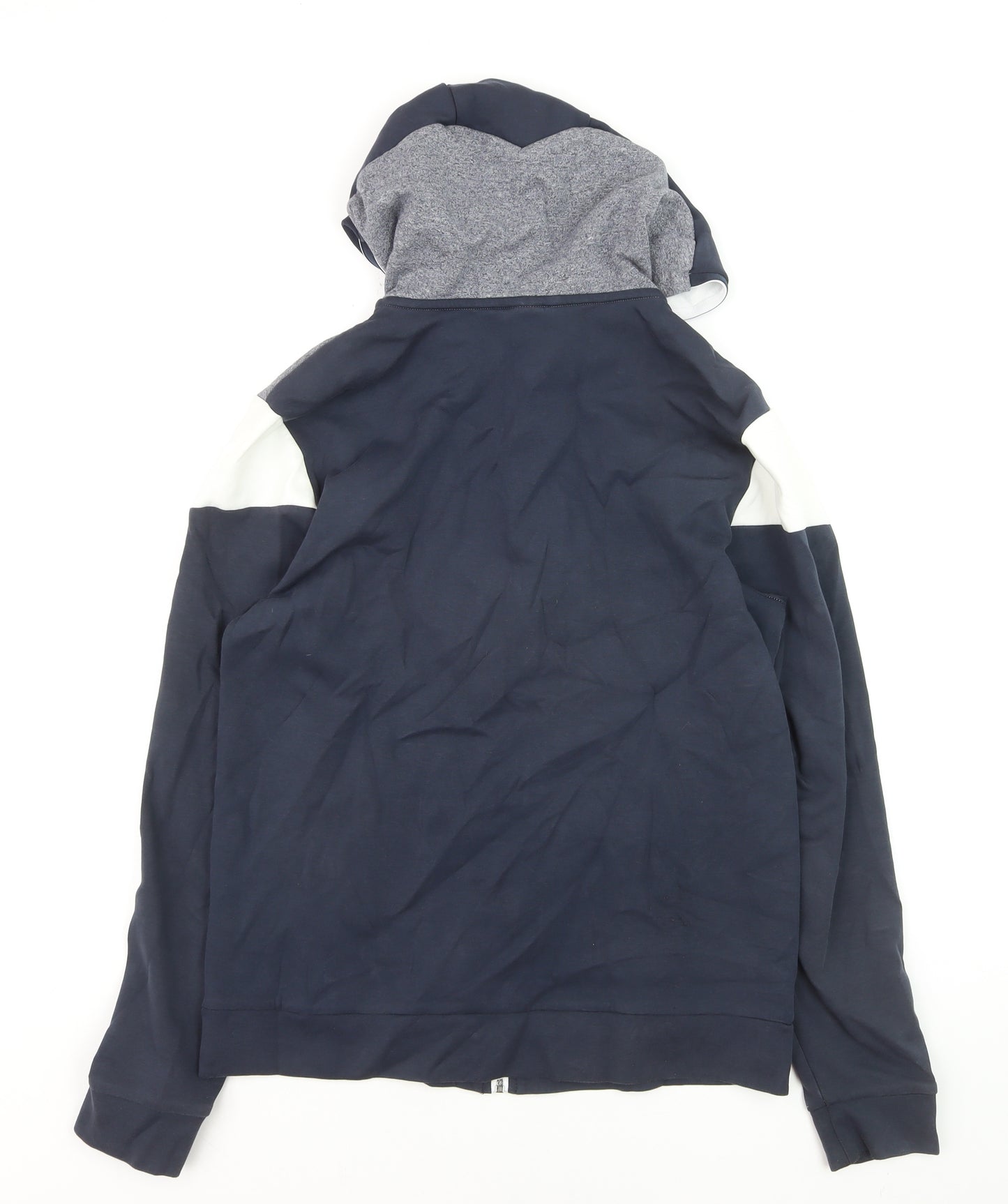 Hugo Boss Men's Blue Full Zip Hoodie Size S Regular Fit
