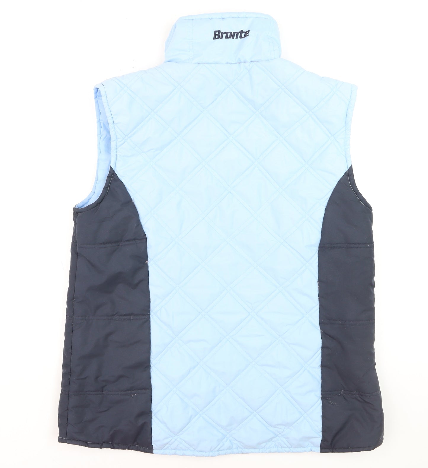 Bronte Men's Blue Quilted Bodywarmer Waistcoat M Outdoor Zip Vest
