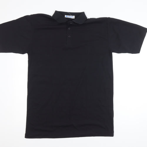 Martinelli by Deejay Men's Black Polo Shirt Size L Short Sleeve
