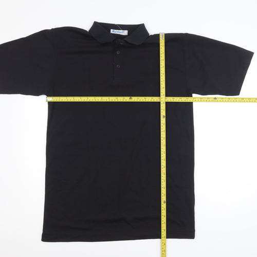 Martinelli by Deejay Men's Black Polo Shirt Size L Short Sleeve