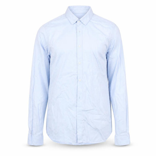 French Connection Men's Blue XS Slim Fit Long Sleeve Dress Shirt