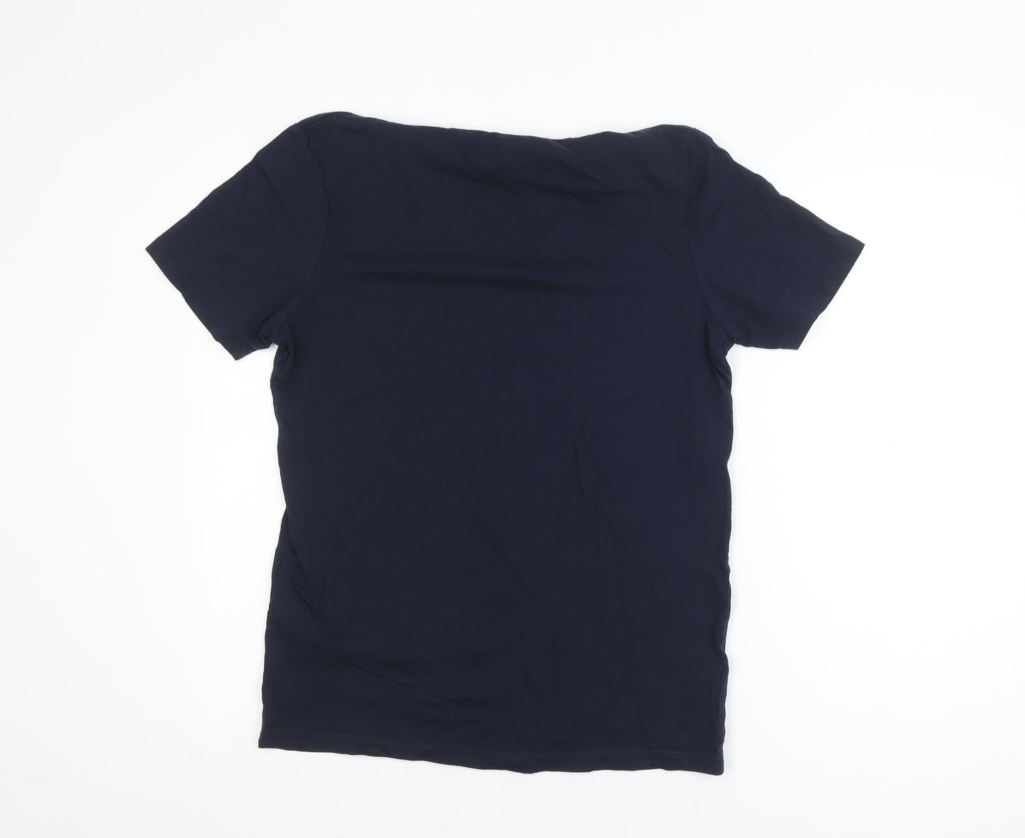 Jack & Jones Men’s Blue Graphic Print Crew Neck T-Shirt L