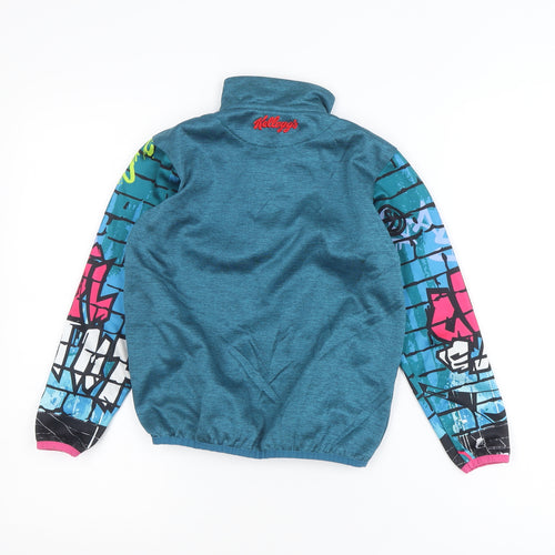 Azzurri Girls Blue 2 Years GAA Cúl Camps 1/4 Zip Pullover Sweatshirt