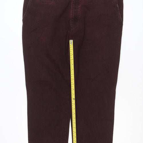 Bugatti Men's Brown 33x32 Chino Trousers Cotton Stretch