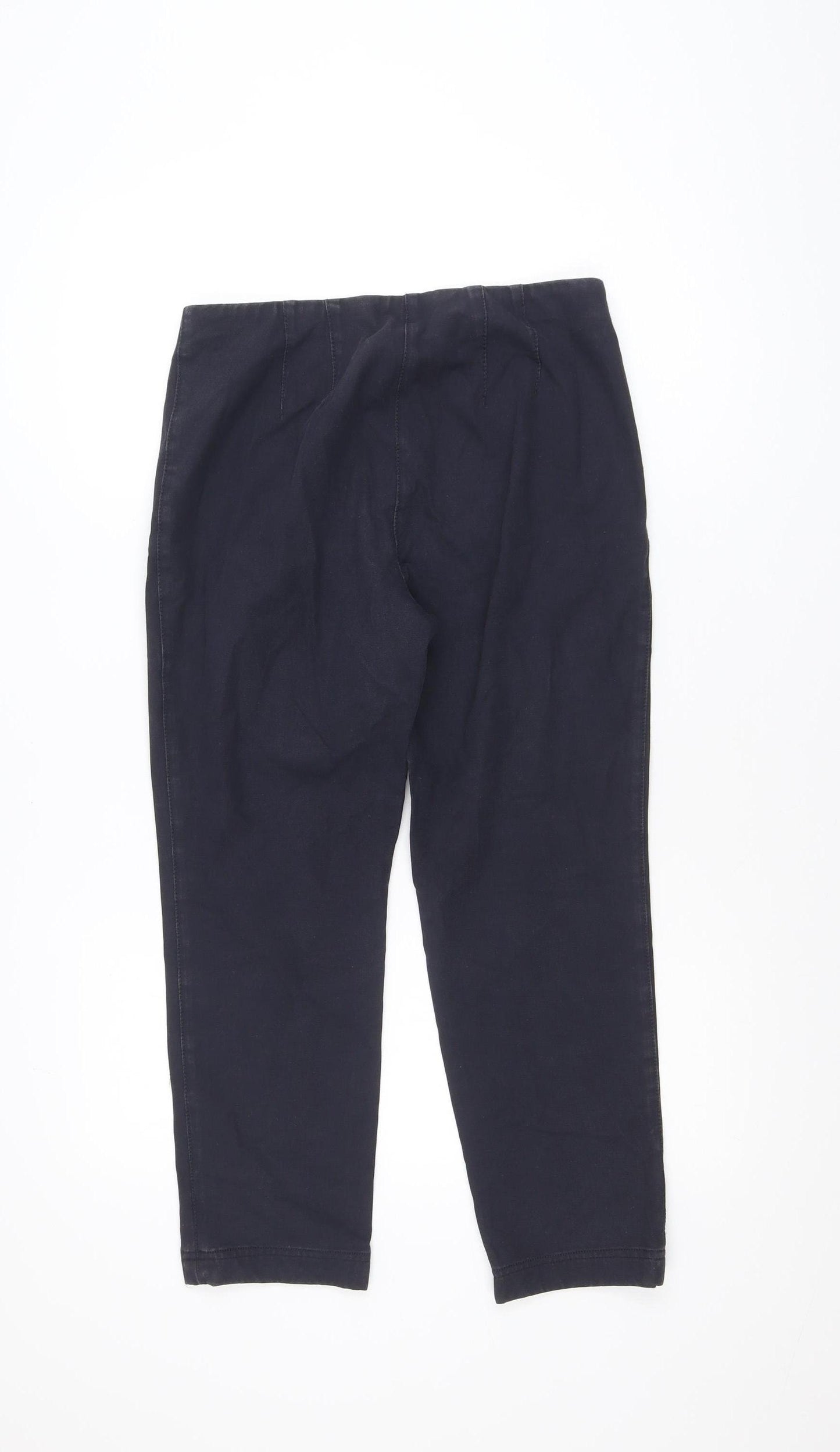 Marc Cain Women's Blue Cotton Chino Trousers Size 12