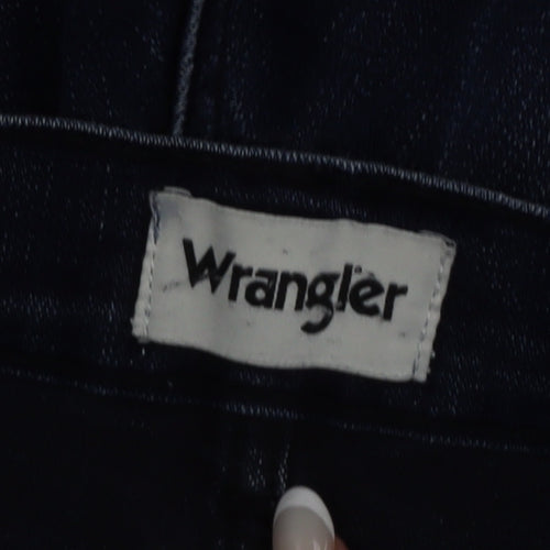 Wrangler Men Blue 32x32 Straight Regular Fit Greensboro Jeans