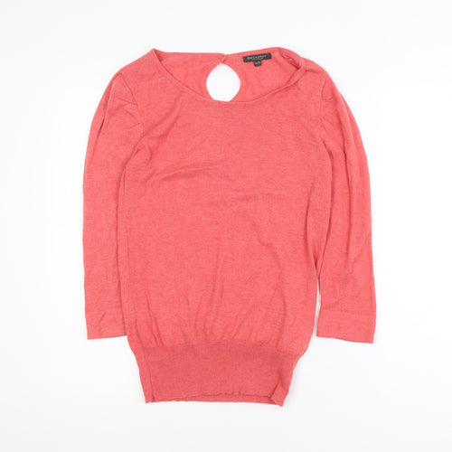 Broadway NYC Fashion Women’s Pink Knit Pullover Jumper Size 12