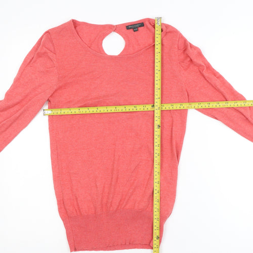 Broadway NYC Fashion Women’s Pink Knit Pullover Jumper Size 12