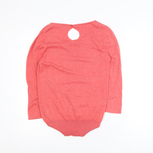 Broadway NYC Fashion Women’s Pink Knit Pullover Jumper Size 12
