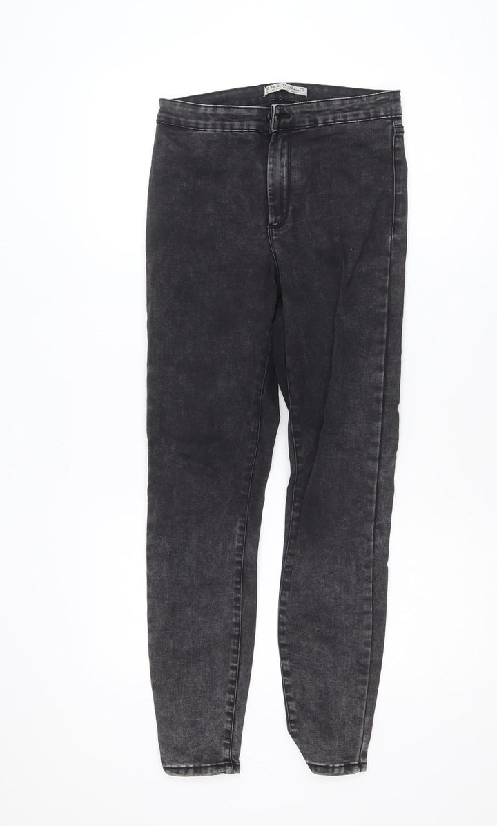 Denim Co. Womens Black Skinny Stretch Jeans Size 10