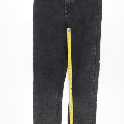 Denim Co. Womens Black Skinny Stretch Jeans Size 10
