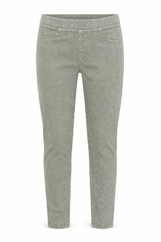 H&M Girls Green Skinny Jeans Size 11-12 Years Stretch Denim Casual