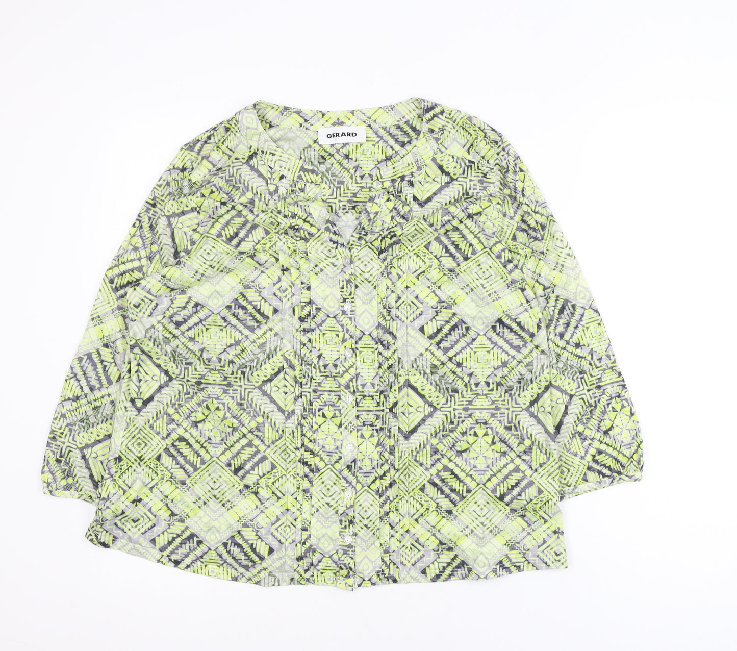 Gerard Women's Multicoloured Geometric Tunic Blouse M