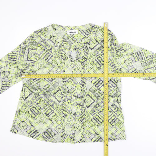 Gerard Women's Multicoloured Geometric Tunic Blouse M