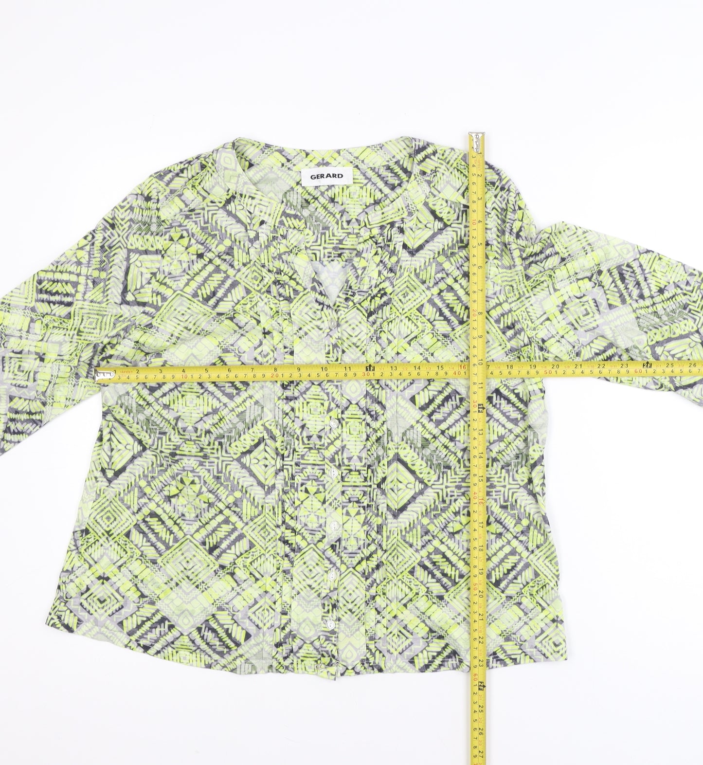 Gerard Women's Multicoloured Geometric Tunic Blouse M