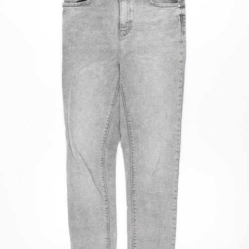 Denim Co Womens Grey Skinny Stretch Jeans Size 10