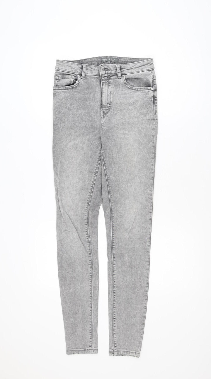 Denim Co Womens Grey Skinny Stretch Jeans Size 10